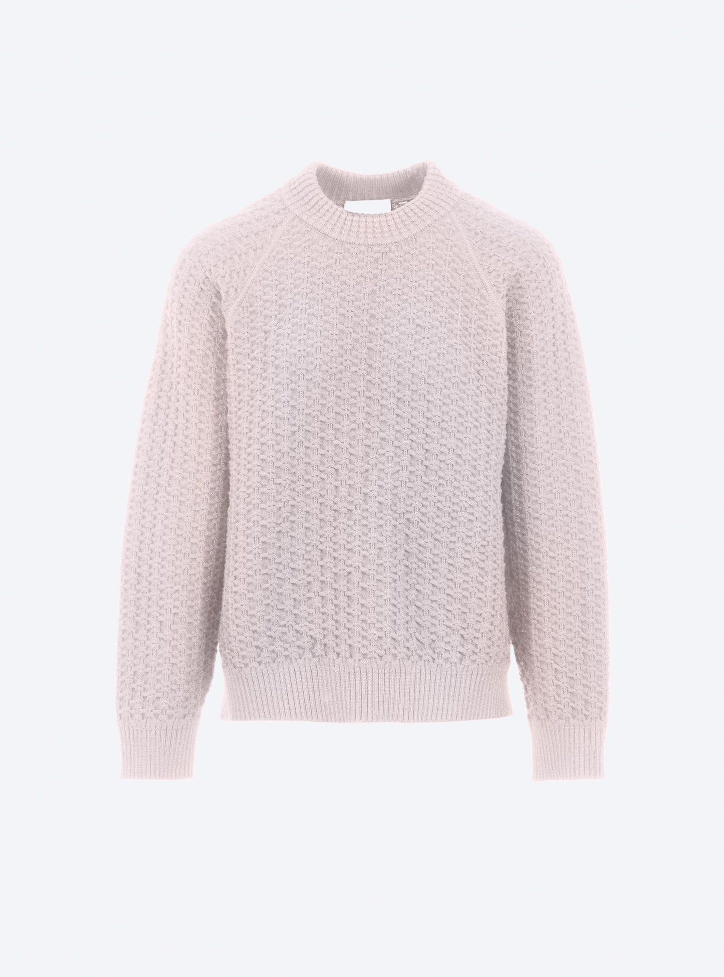 pull loose maille entrelacée