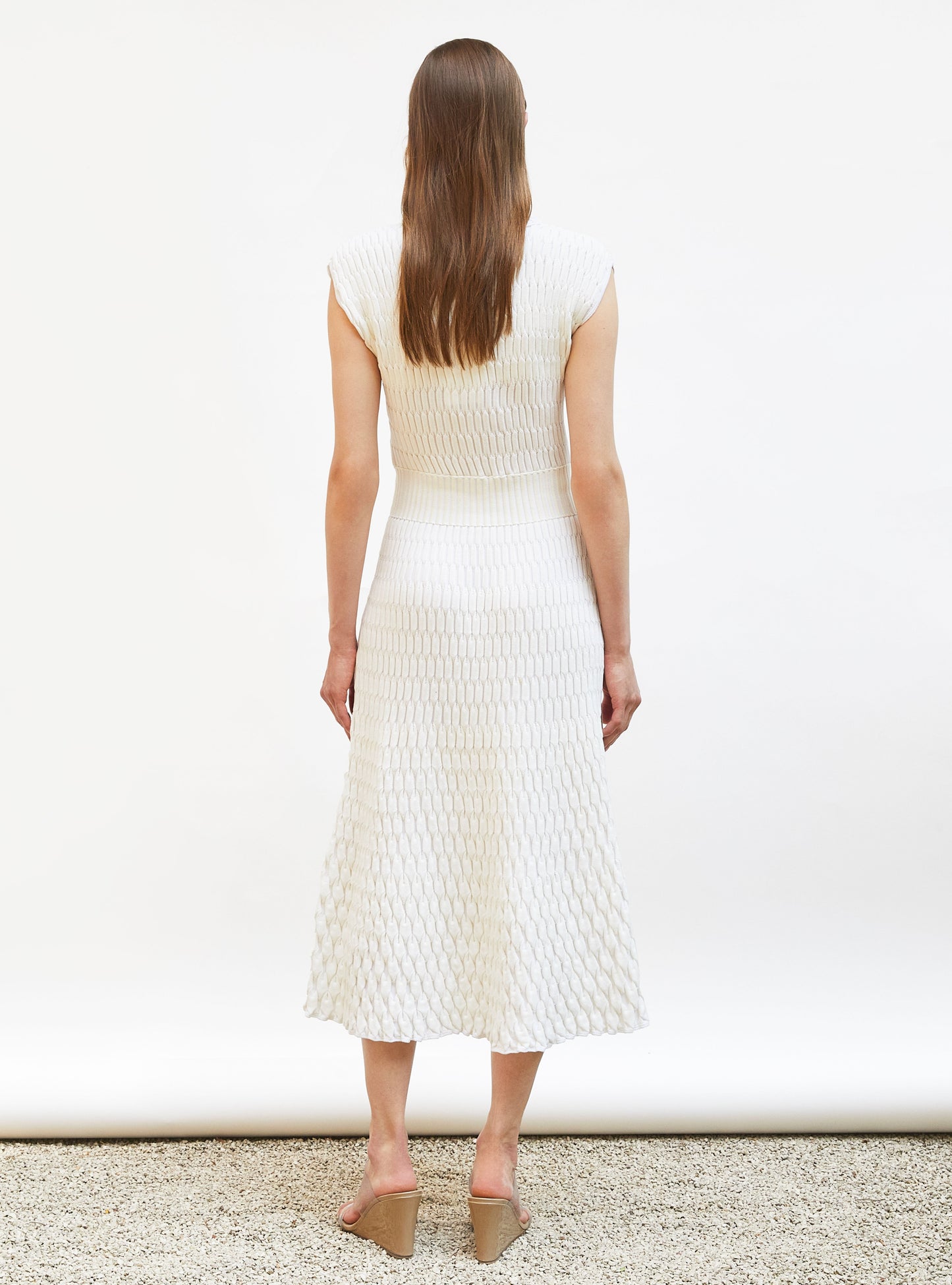 robe longue maille zellige