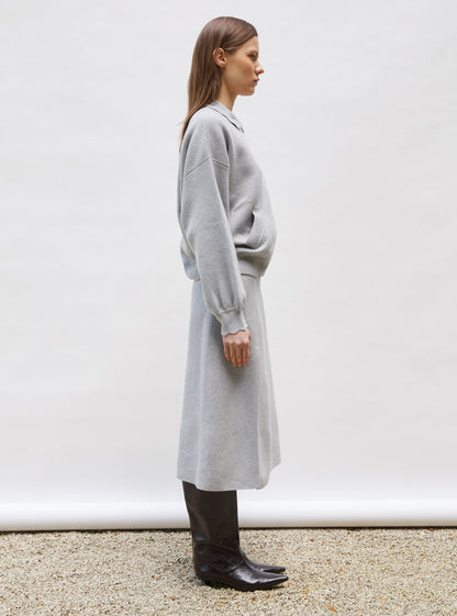 veste en maille col croquet