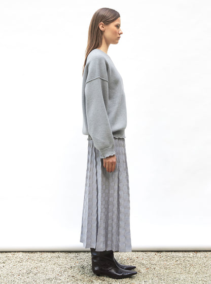sweat loose finitions smockées