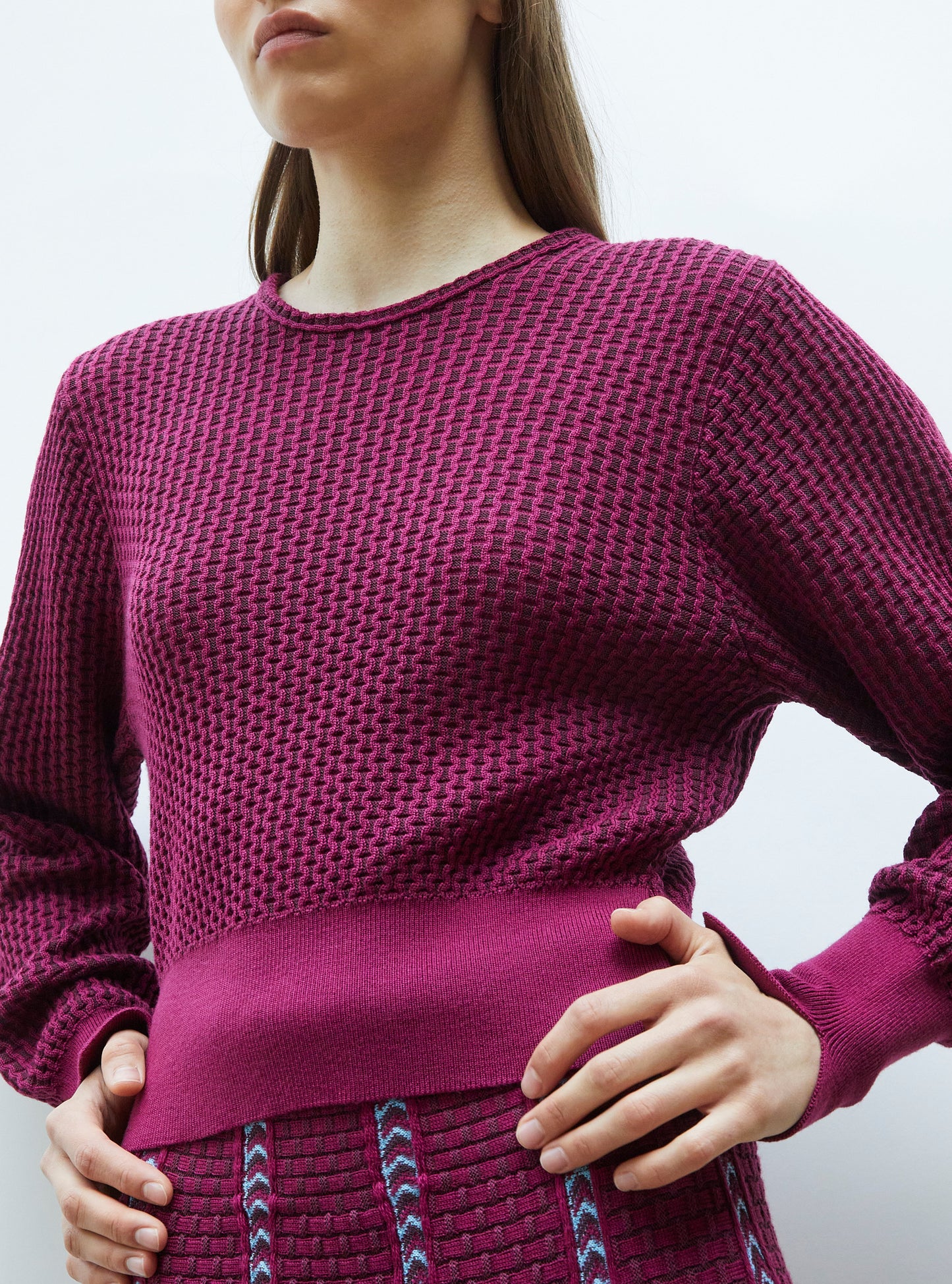 top fin maille mini-cannage