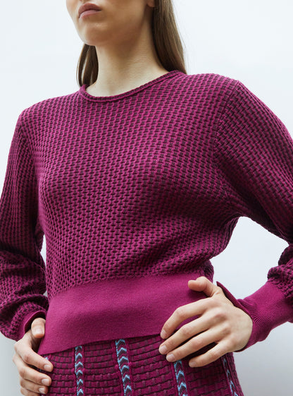 top fin maille mini-cannage