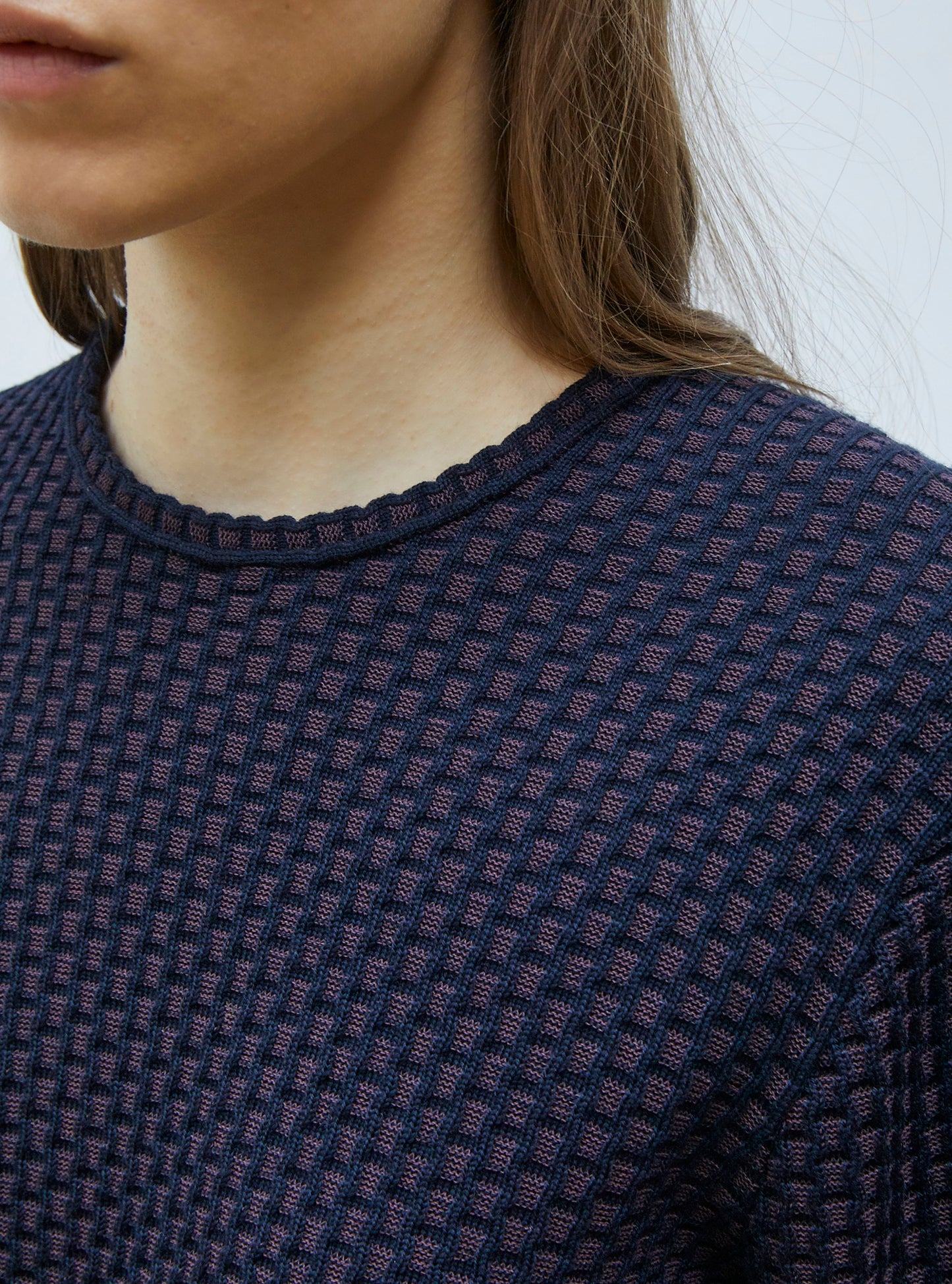 top fin maille mini-cannage