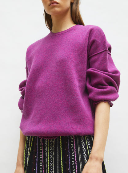 sweat loose finitions smockées