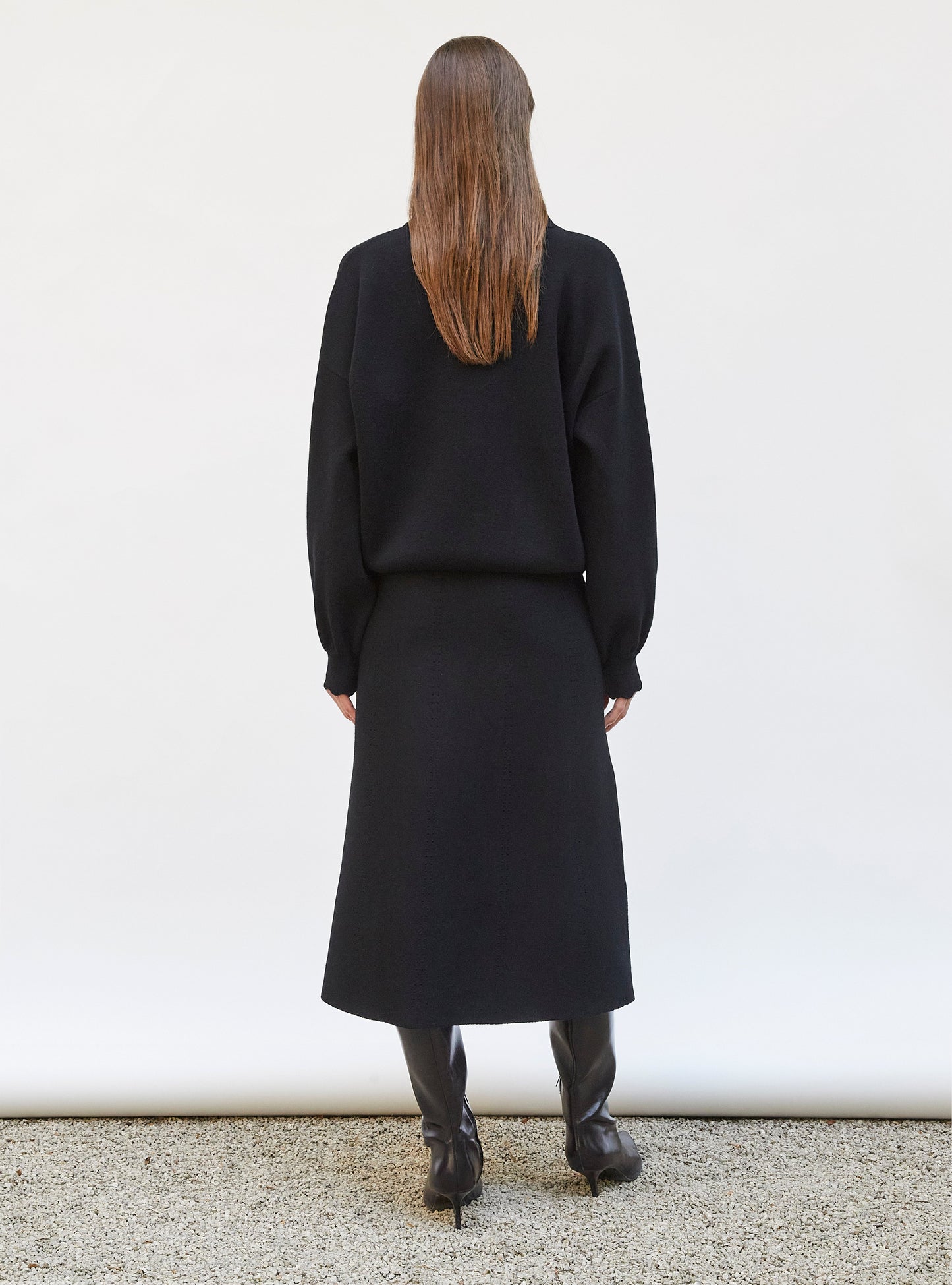 veste en maille col croquet