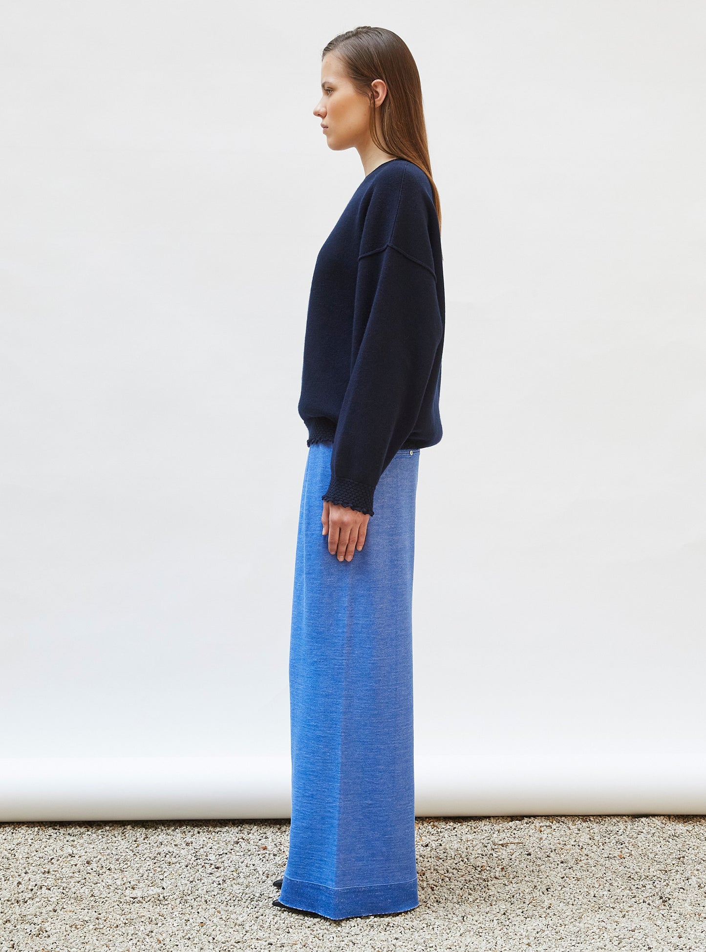 sweat loose finitions smockées