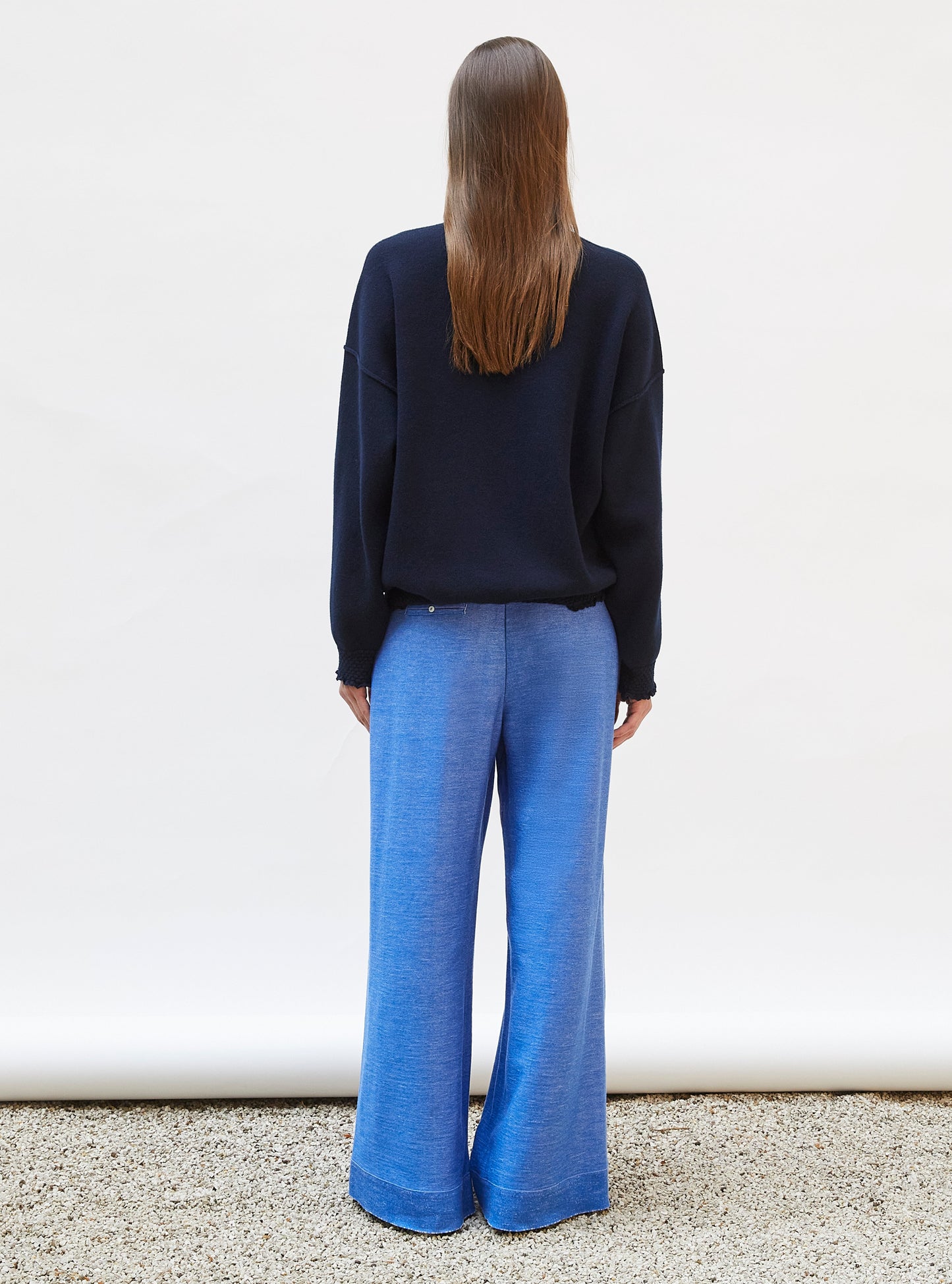 sweat loose finitions smockées