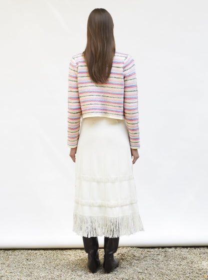 cardigan moelleux multicolore