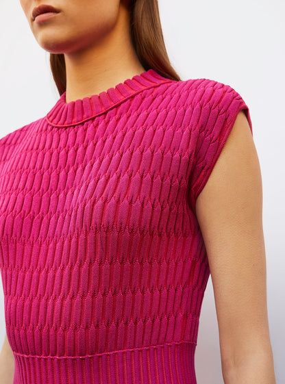 robe longue maille zellige