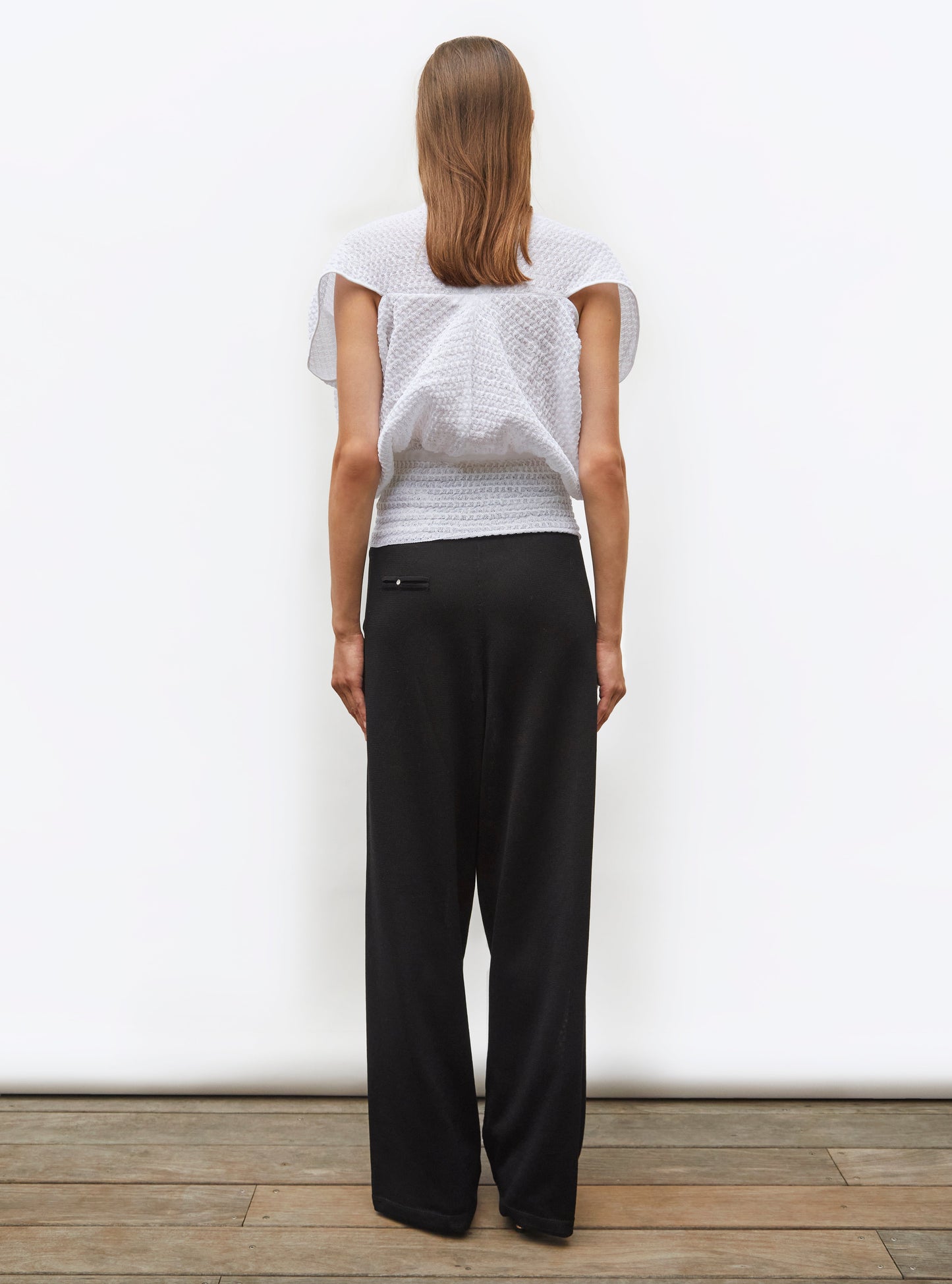 top couture maille organza