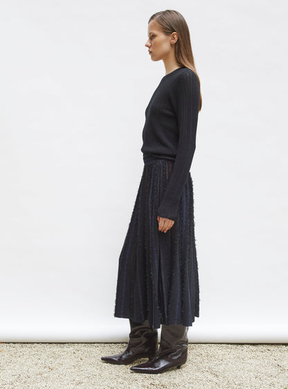 top fin maille pointelle