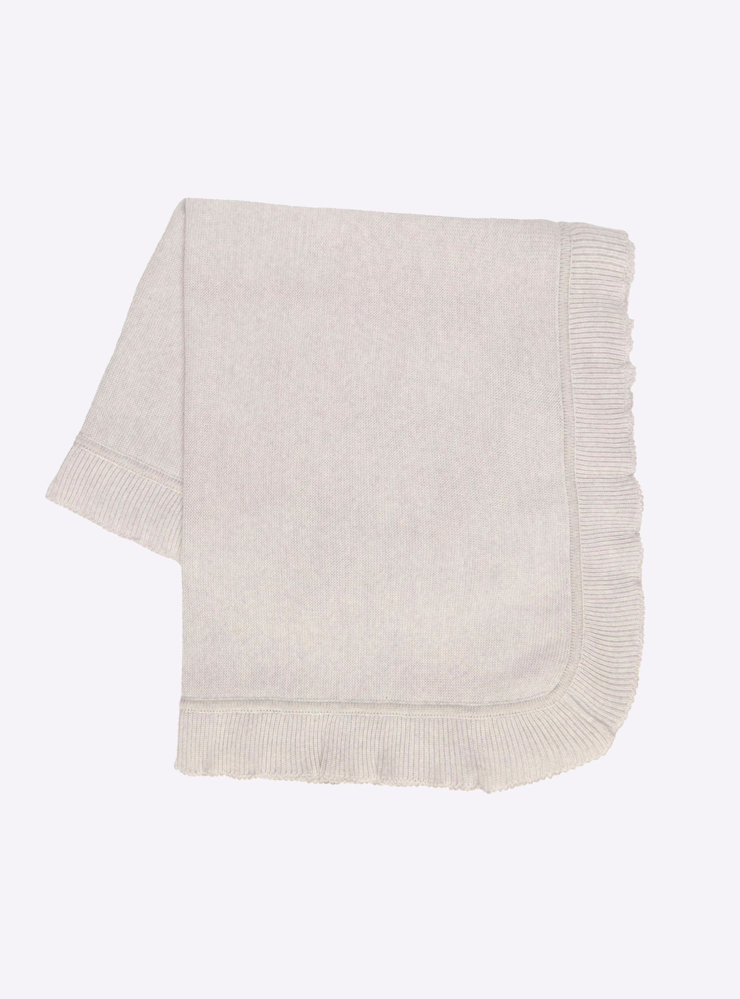 grande couverture bébé volantée