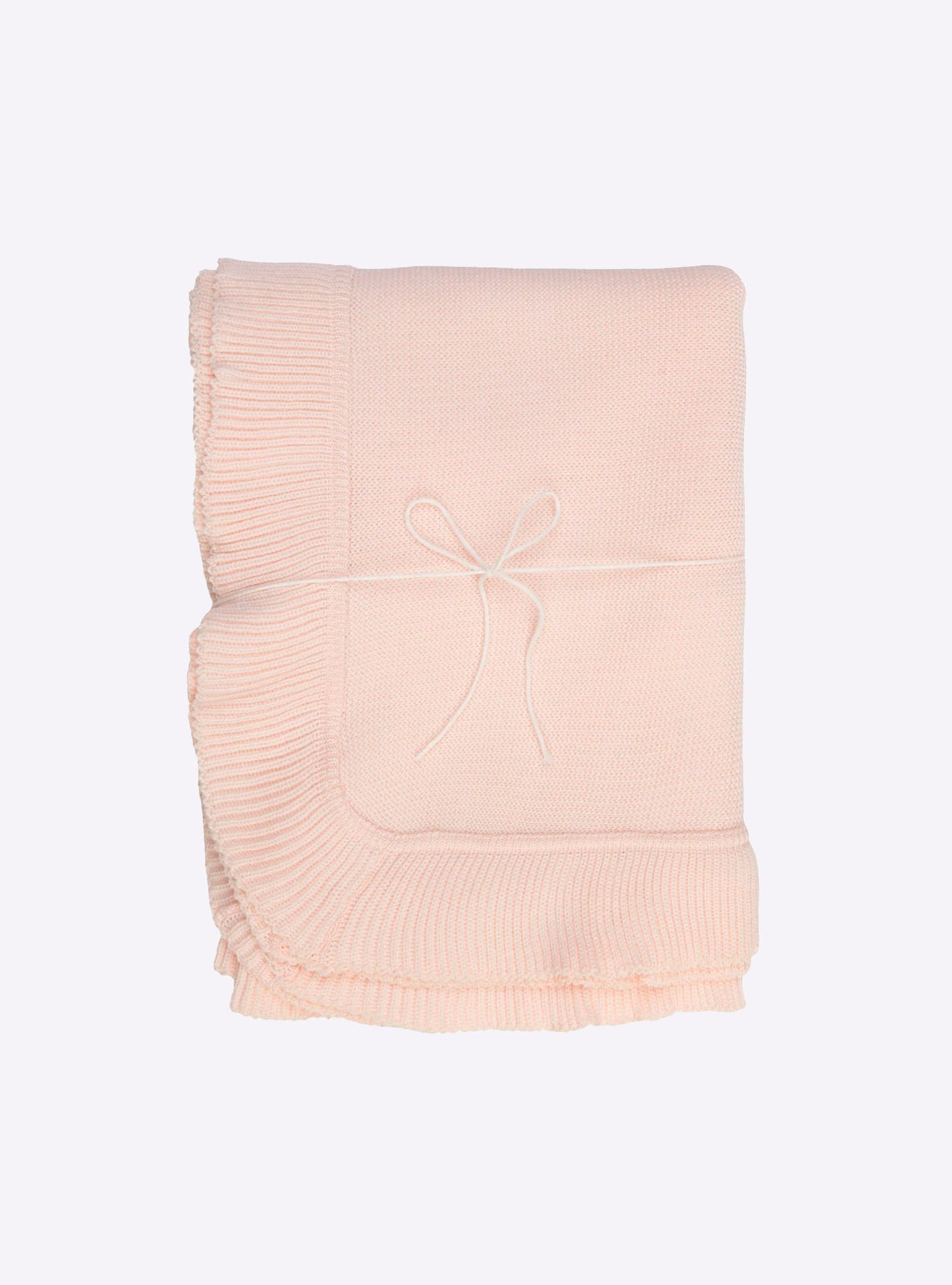 grande couverture bébé volantée