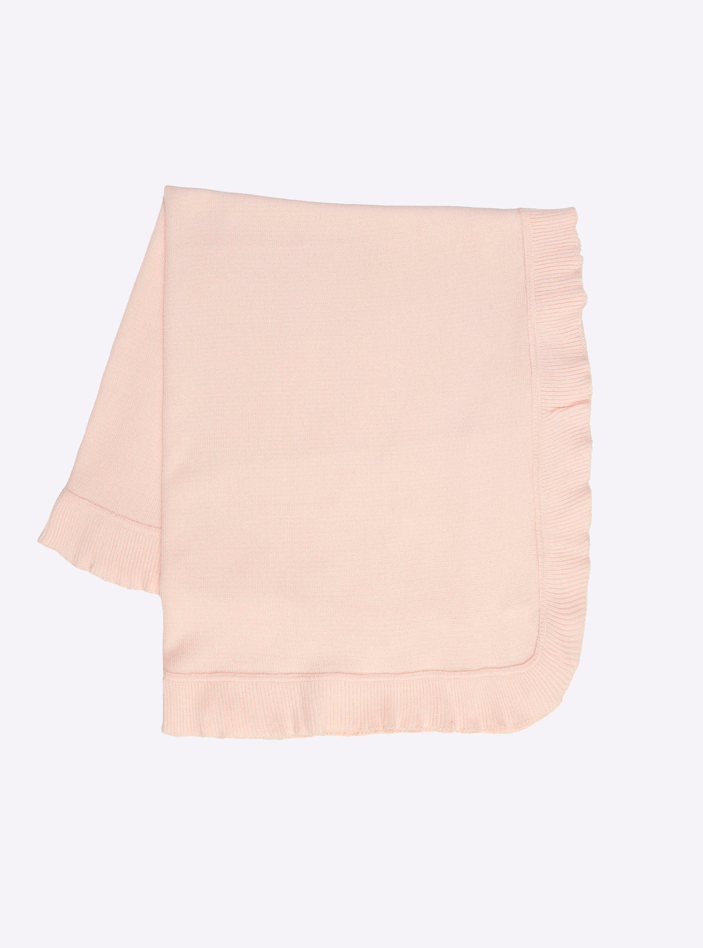 grande couverture bébé volantée