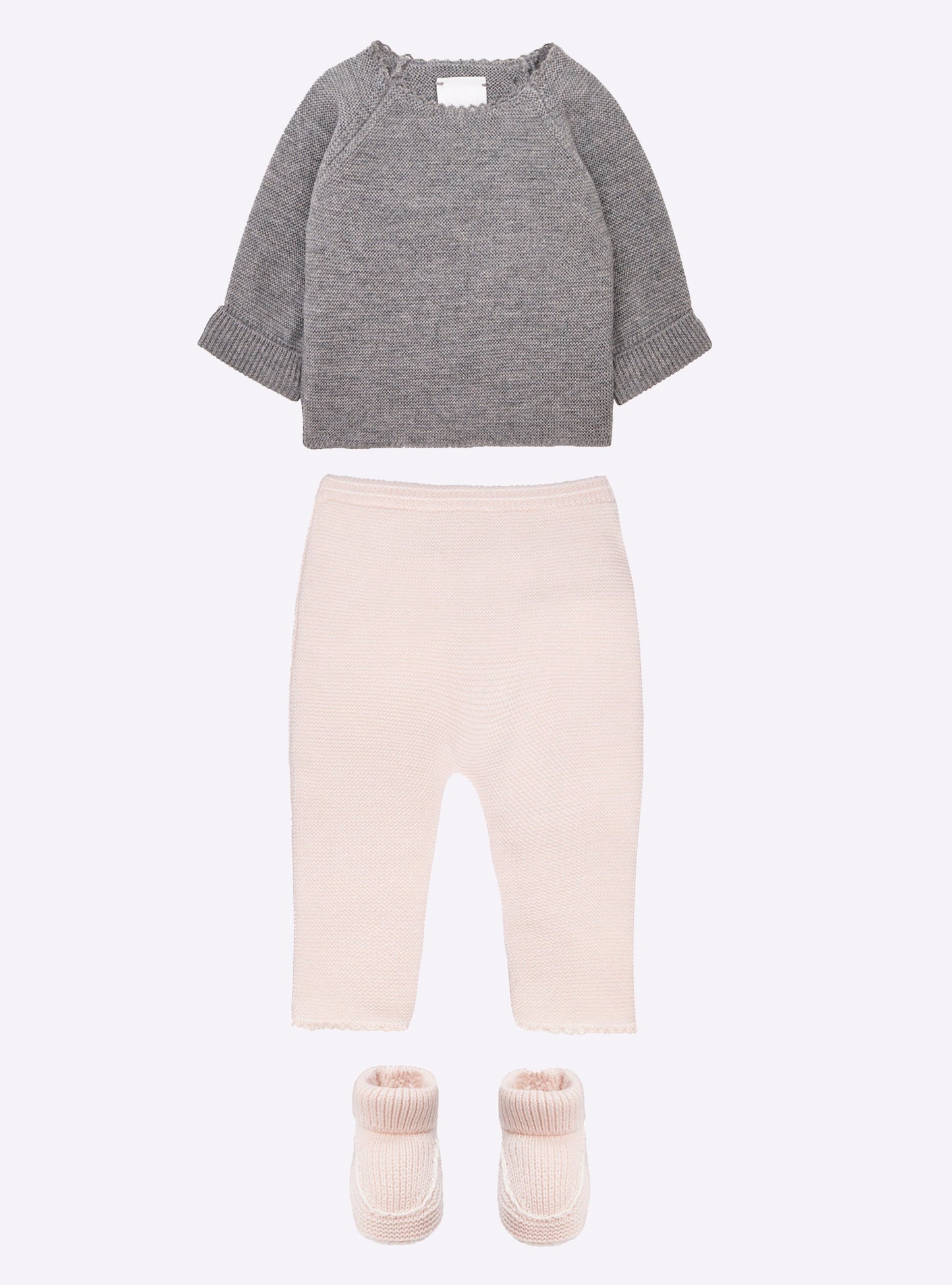 brassière simple à picots bébé