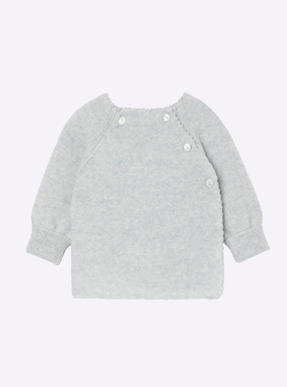 brassière bébé simple à picots