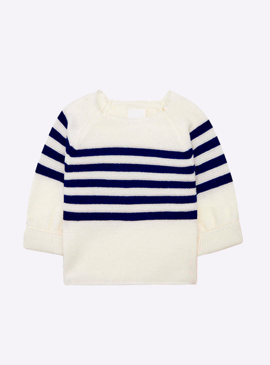 marinière bébé à picots