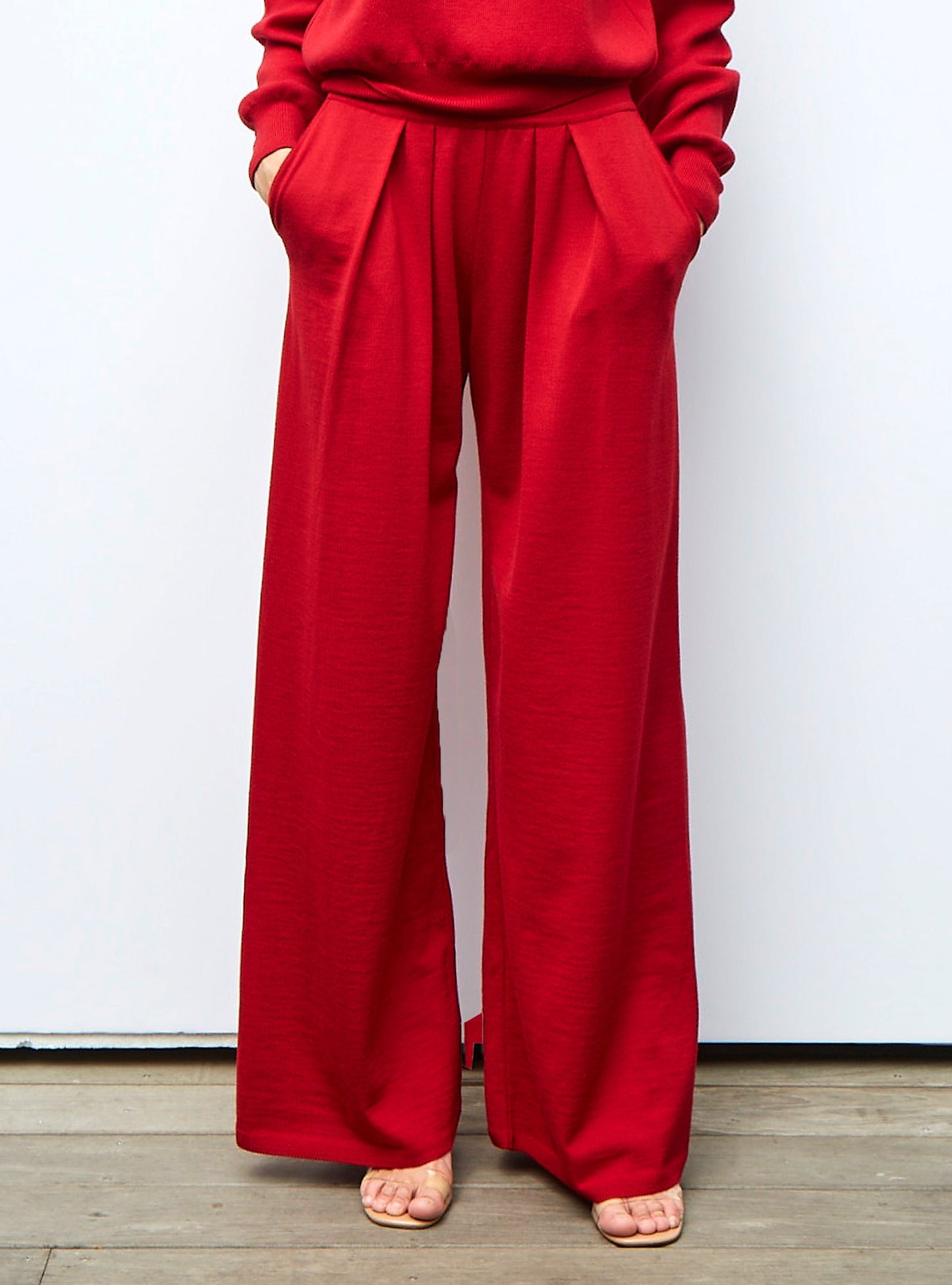 pantalon fluide maille fine jersey