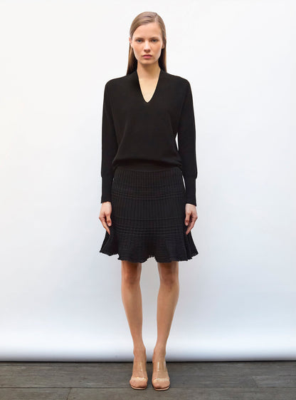 top fin oversize col v
