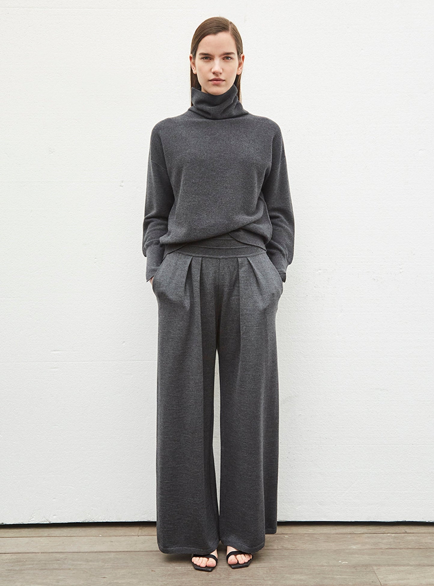 pantalon fluide maille fine jersey