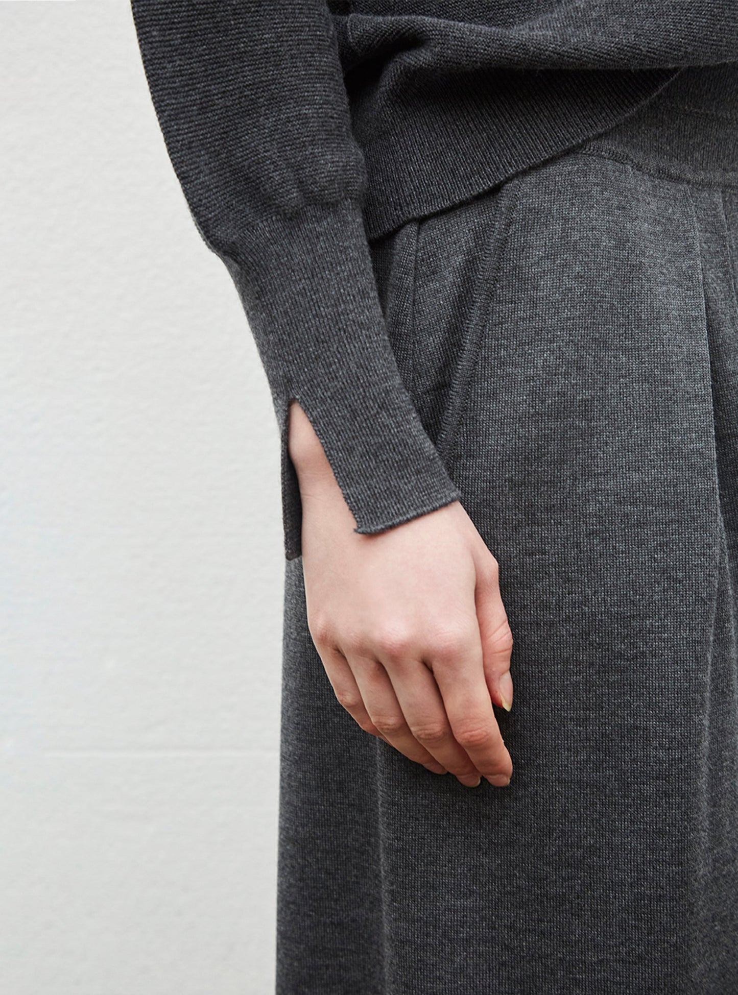 pantalon fluide maille fine jersey