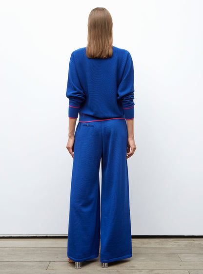 pantalon fluide maille fine jersey