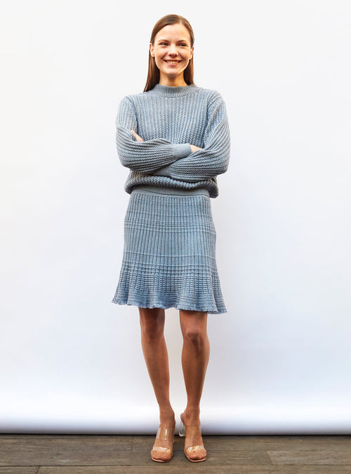 pull en maille torsade