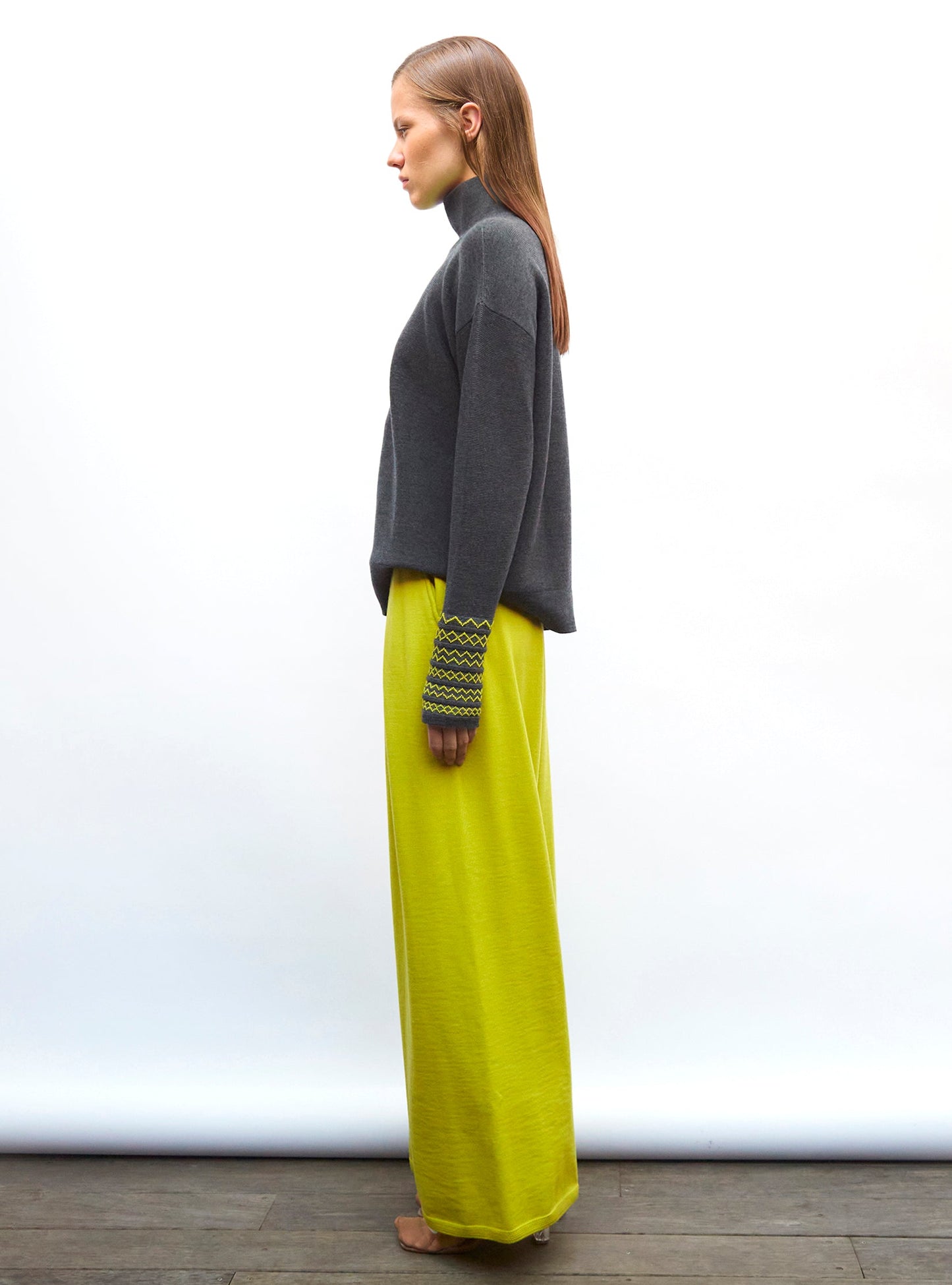 pantalon fluide maille fine jersey