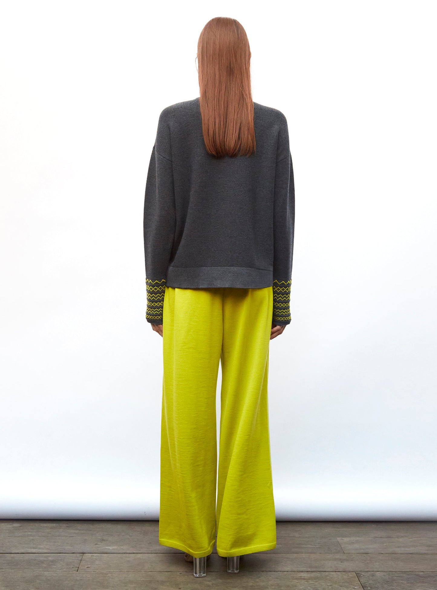 pantalon fluide maille fine jersey