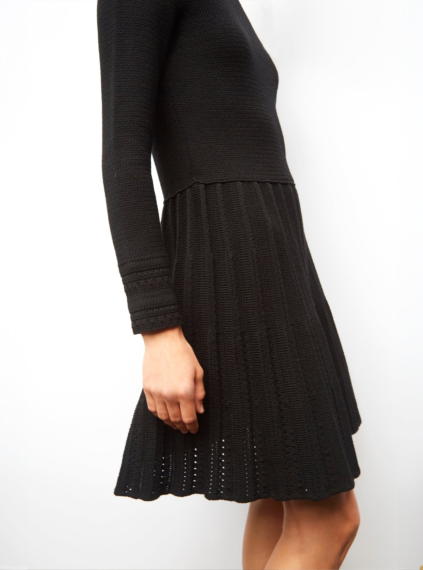 robe en maille guipure stretch