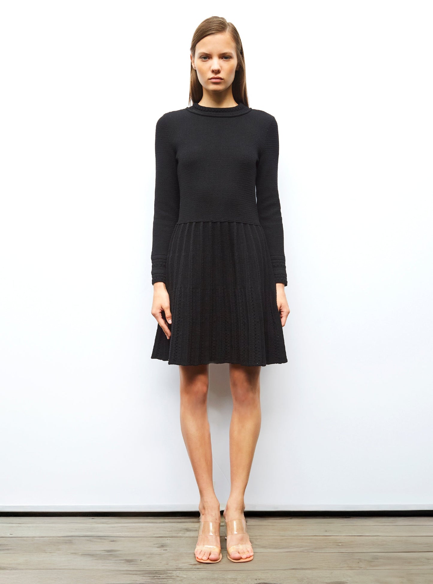 robe en maille guipure stretch