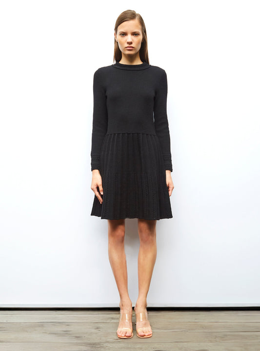 robe en maille guipure stretch