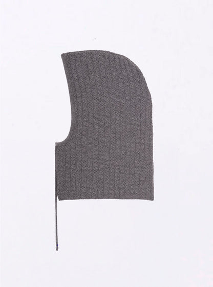 cagoule en maille torsadée