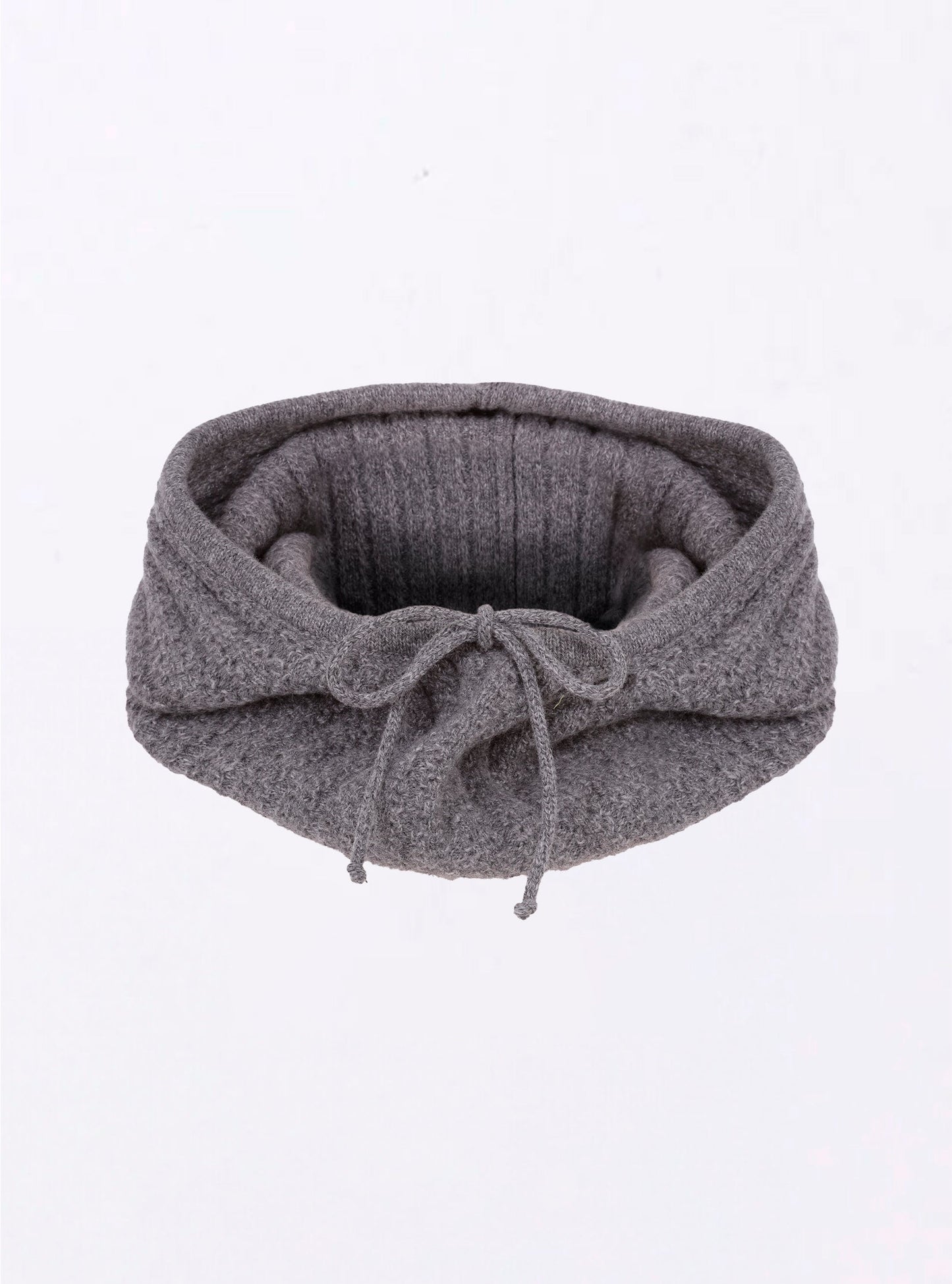 cagoule en maille torsadée