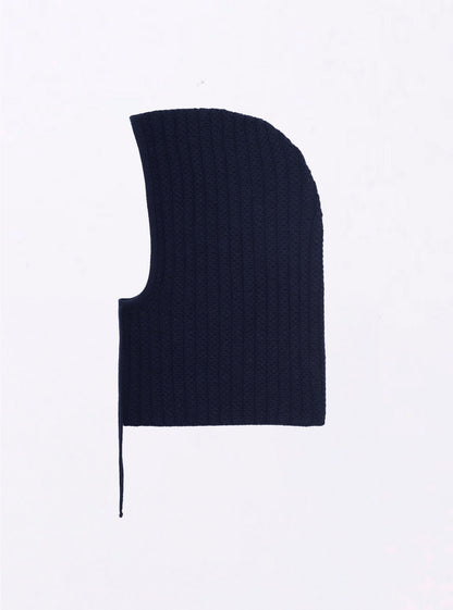 cagoule en maille torsadée