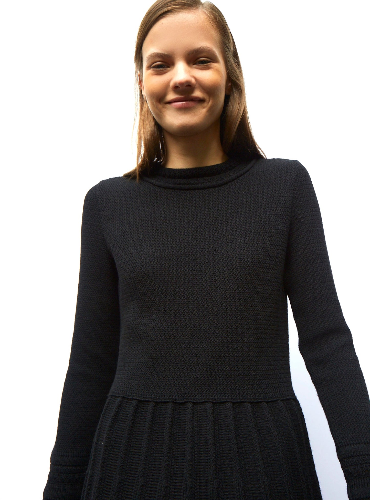 robe en maille guipure stretch