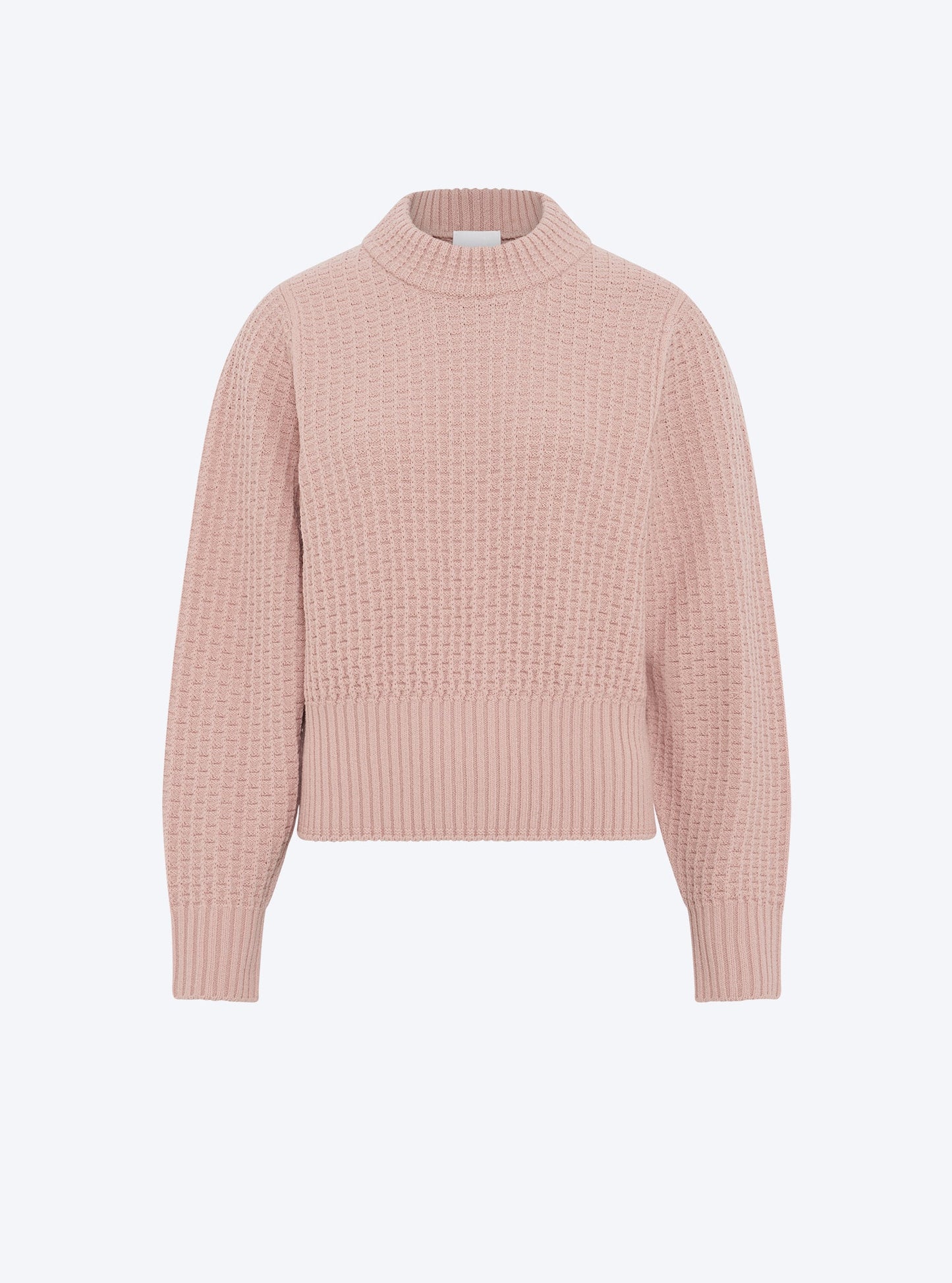 pull fin maille gaufrée