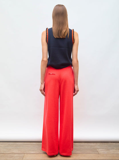 pantalon fluide maille fine jersey