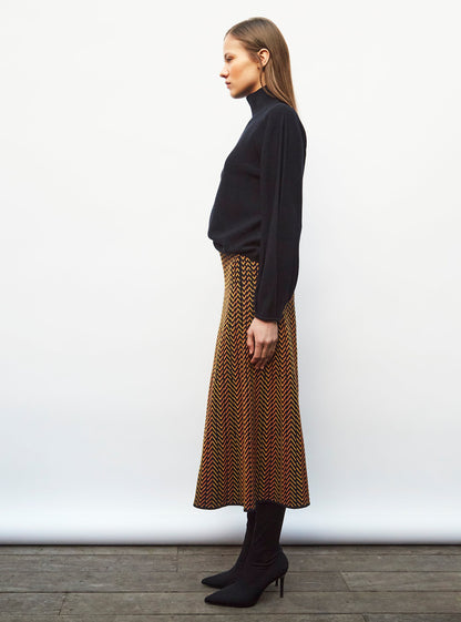 pull fin maille point mousse