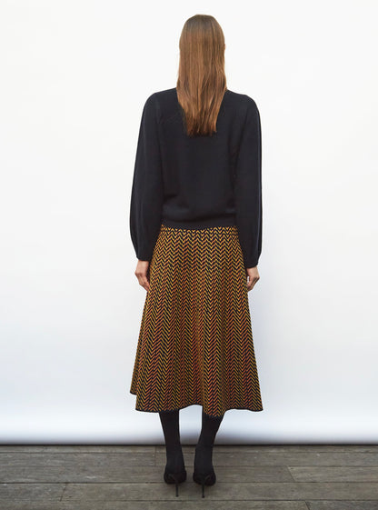 pull fin maille point mousse