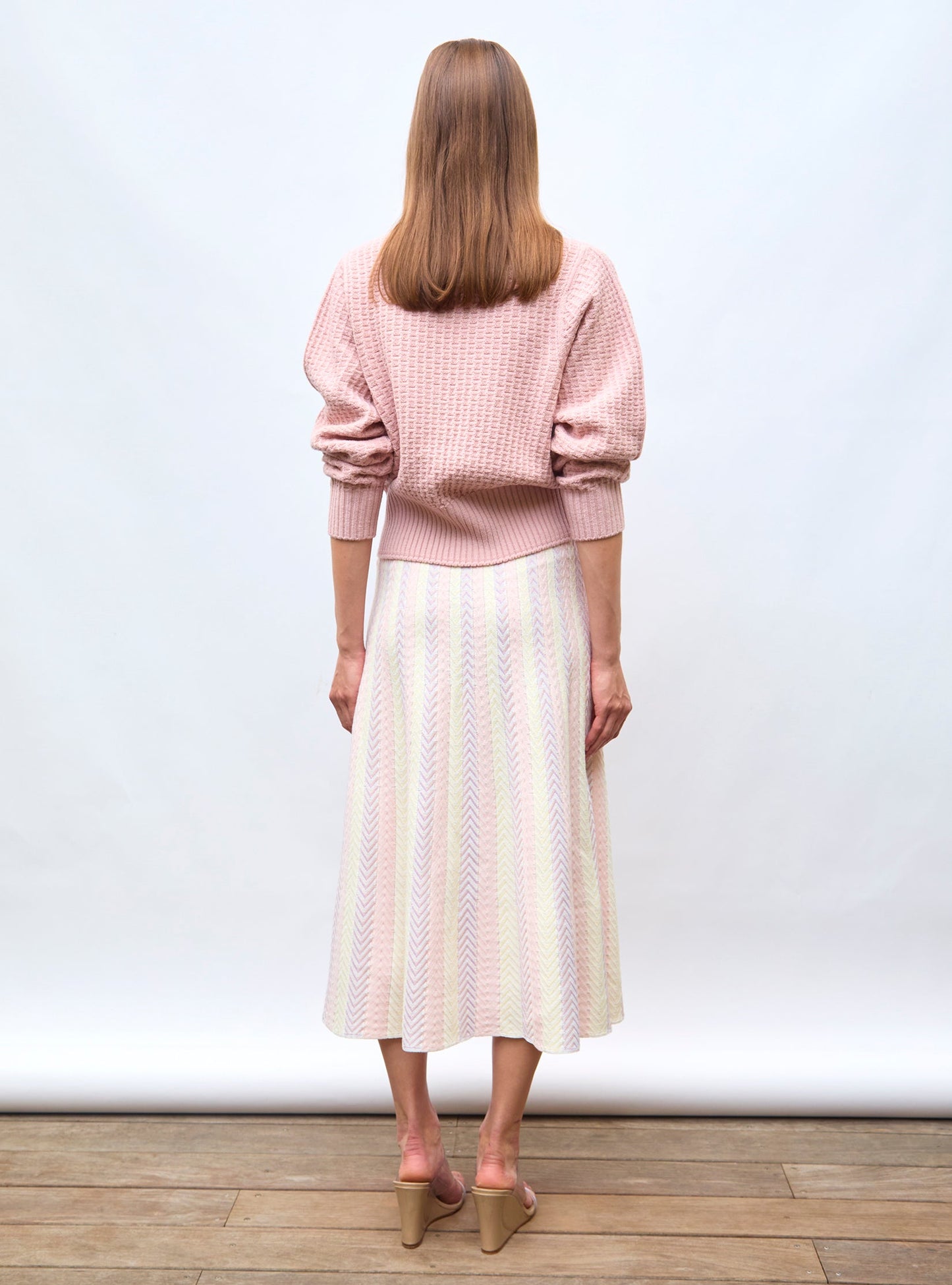 pull fin maille gaufrée
