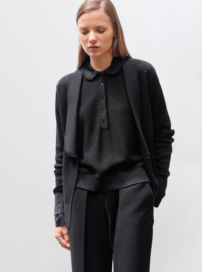veste maille mini croquet