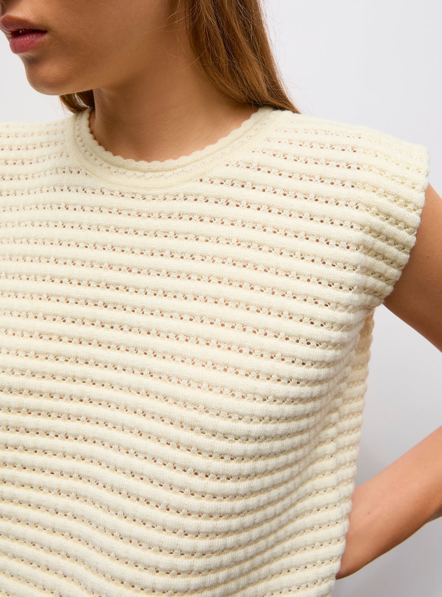 top maille bijou