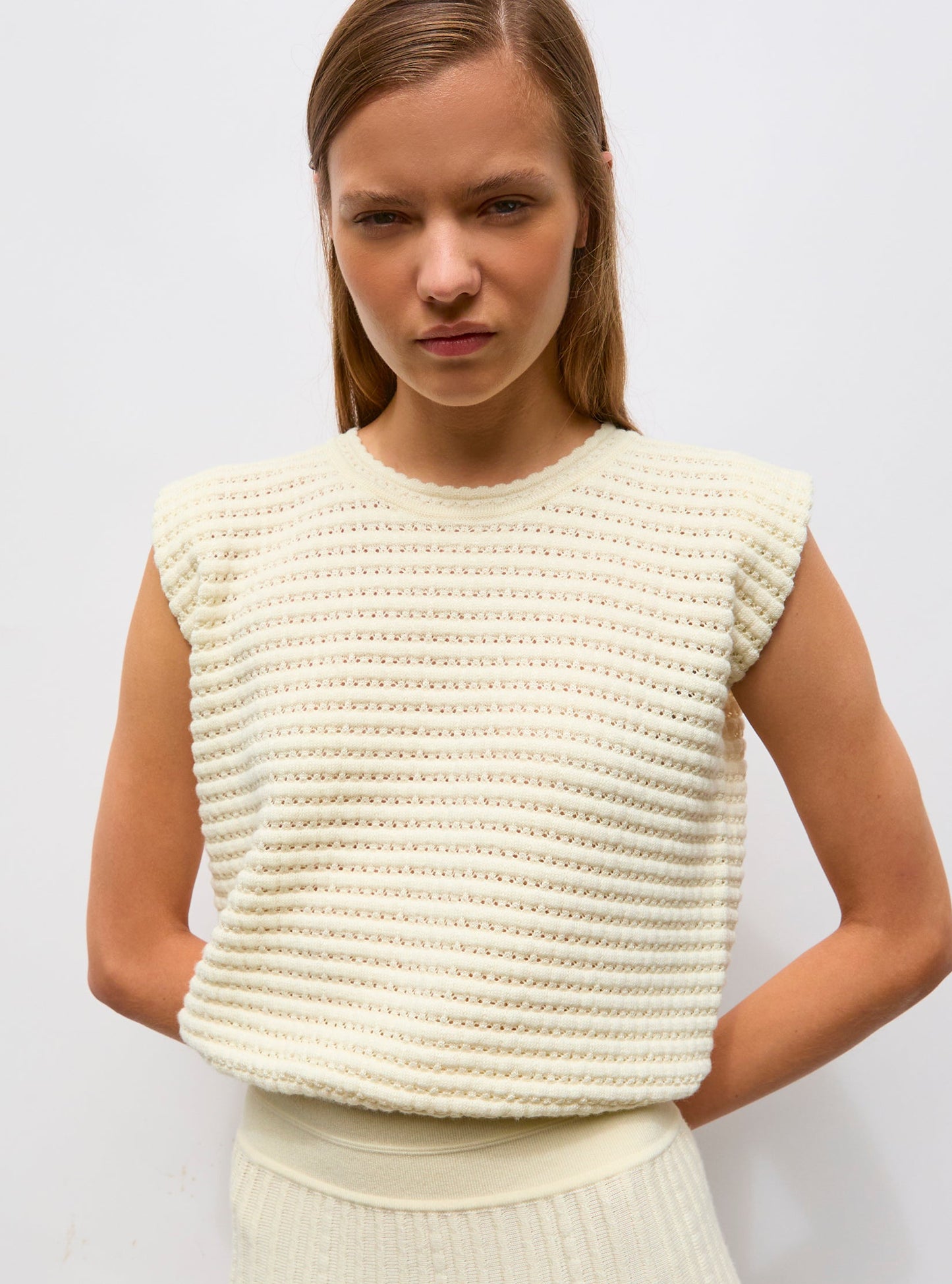 top maille bijou