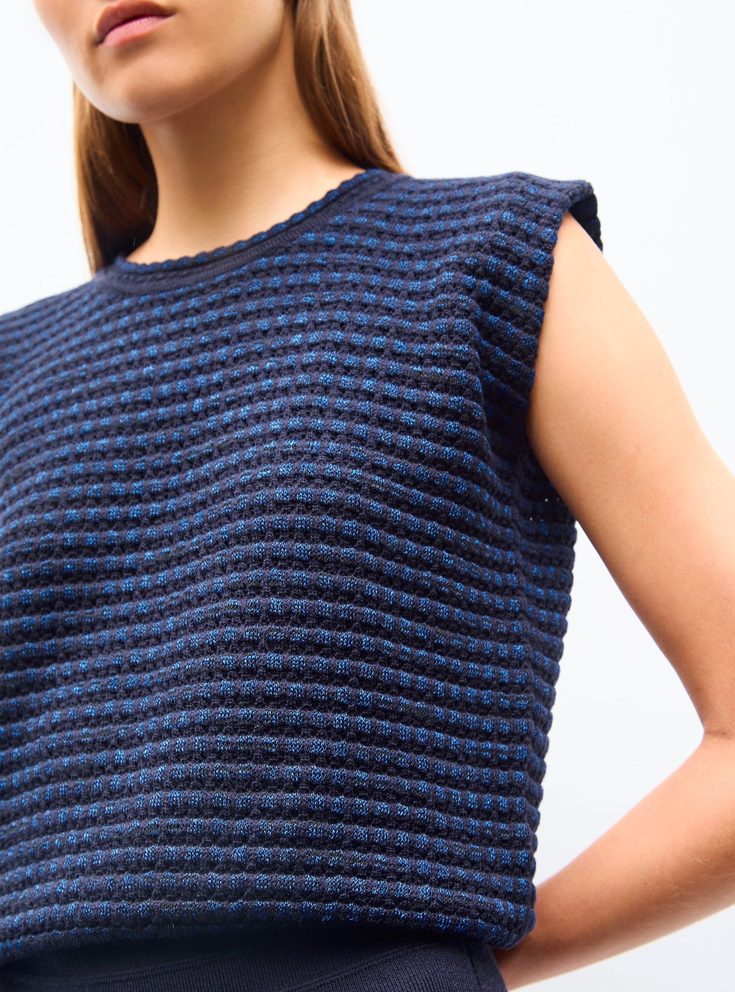 top maille bijou