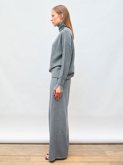 pantalon fluide maille fine jersey