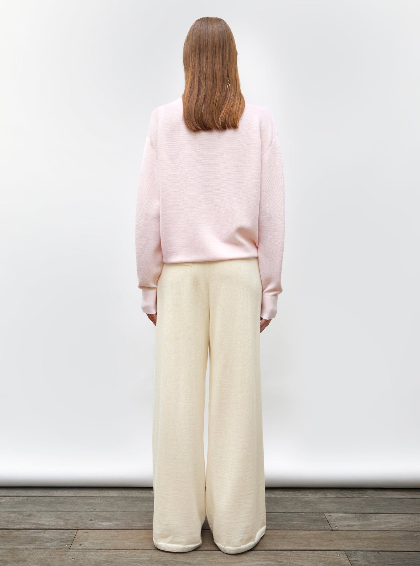 chemise maille col gansé