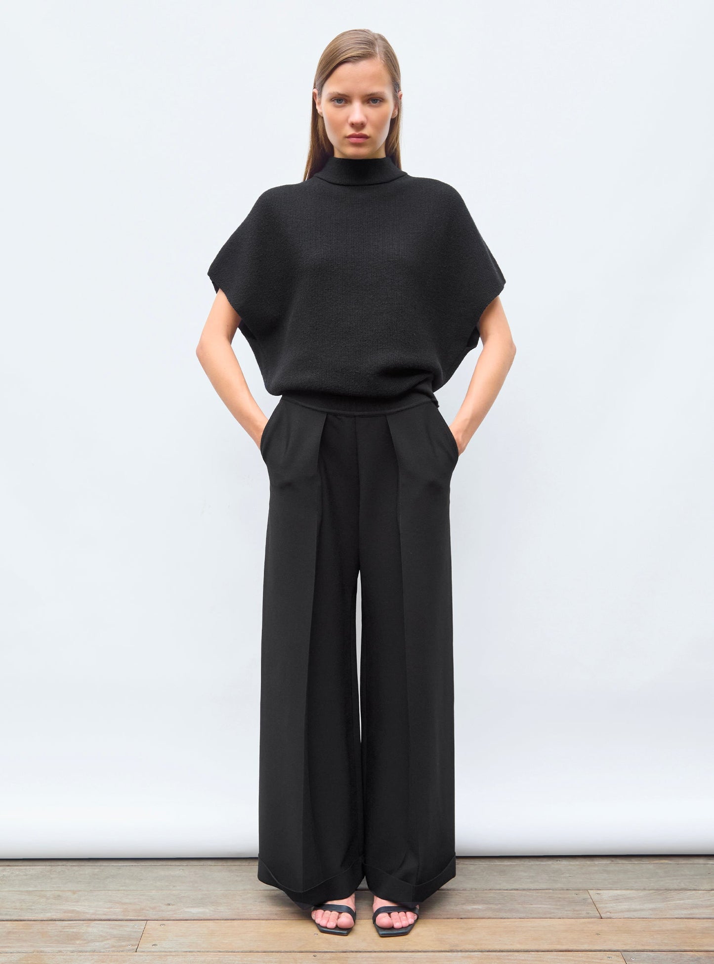 top ample maille moelleuse