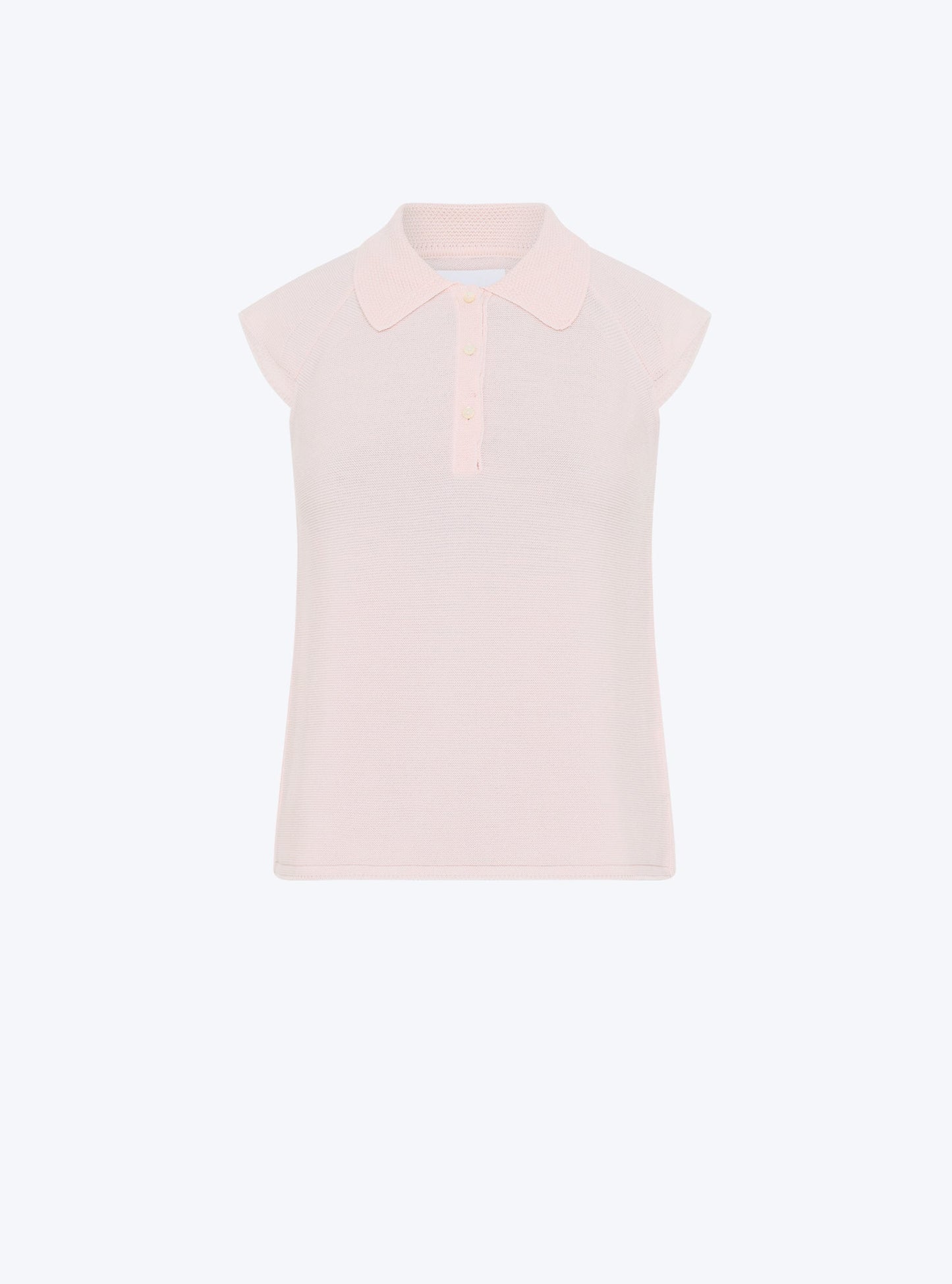 top maille petit col point de riz