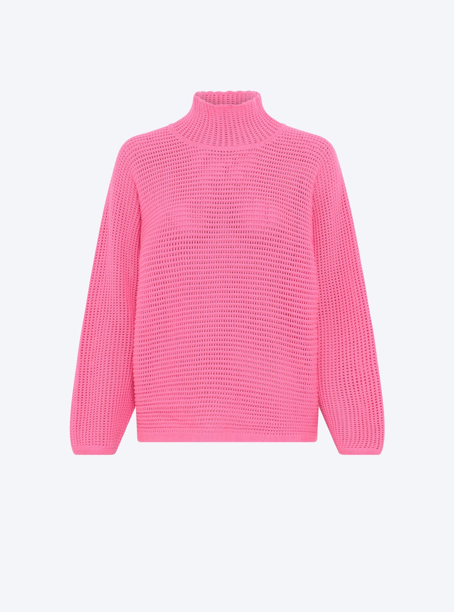 pull oversize maille résille